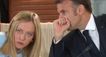 Secret Talks Caught On Camera? Giorgia Meloni Seen Rolling Her Eyes After Emmanuel Macron Whisper To Her During G7 Summit