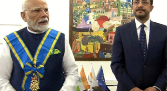 PM Modi Earns Cyprus’ Highest Honour As Cyprus Rolls Out Red Carpet, Awarded Grand Cross Of Makarios III