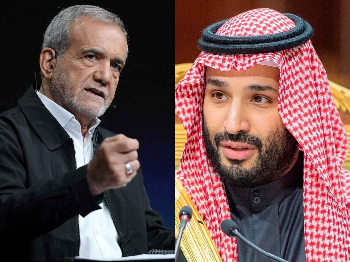 Saudi Crown Prince MBS Condemns Israeli Strikes In Call with Iran’s President Masoud Pezeshkian