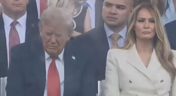 Trump Appears To Fall Asleep At His Own Birthday Military Parade As Rain, Protests And Toilet Throne Steal The Show